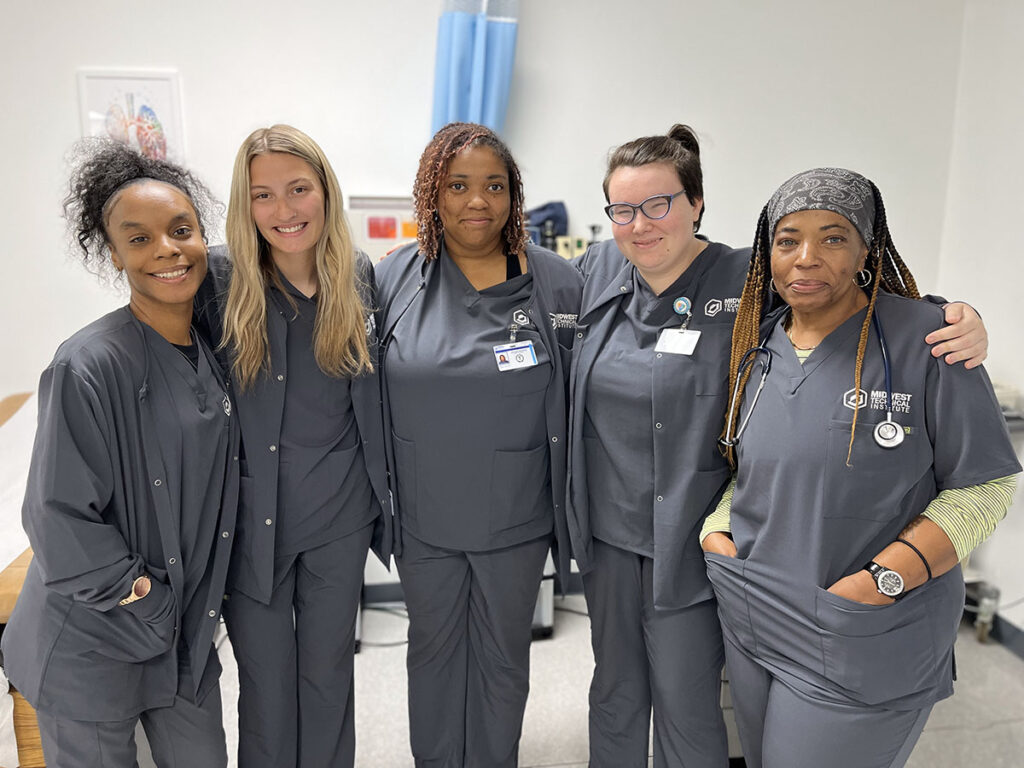 Group of Medical Assisting Program Students